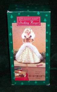 Barbie MIB 1996 Holiday Splendor Stocking Hanger  