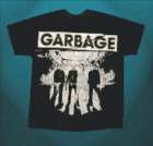 new garbage group 2005 world tour large t shirt one