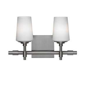  By Alico Lighting Argon Collection Polished Satin Nickel 