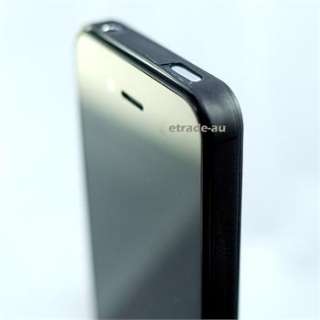 NEW Super Ultra Thin Slim 0.35mm Black Skin Case for iPhone 4S  