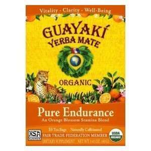 Yerba Mate Blends Pure Endurance (Also Known as Organic Orange Blossom 