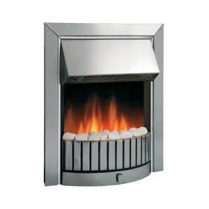  Dimplex Delius Chrome/Stainless Contemporary Inset Fire 