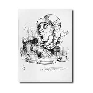  The Mad Hatter Illustration From alices Adventures In 