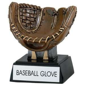   Baseball Trophies   7 inches BASEBALL GLOVE RESIN