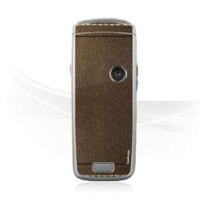  Design Skins for Nokia 6020   Brown Leather Design Folie 