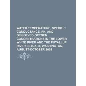 com Water temperature, specific conductance, pH, and dissolved oxygen 
