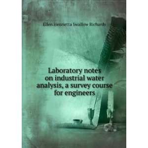  Laboratory notes on industrial water analysis, a survey 