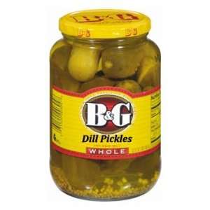 Whole Dill Pickles 32 oz (Pack of Grocery & Gourmet Food
