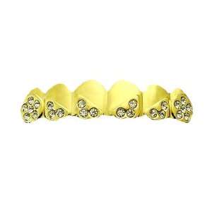   Gold Plated Young Money Bling Hip Hop Grillz Teeth 
