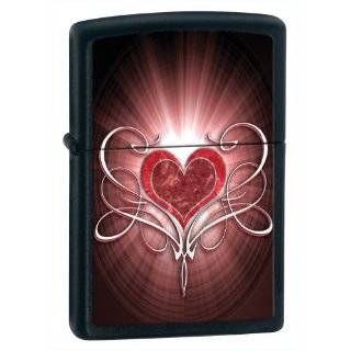 zippo lighter heart black matte buy new $ 26 95 $ 17 16 32 new from $ 
