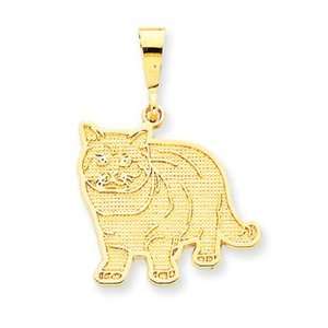  14k Gold British Shorthair Pendant Jewelry