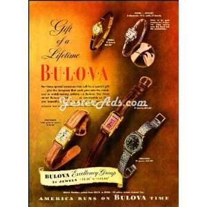   Ad Bulova Watch Company Bulova   Gift of a lifetime 