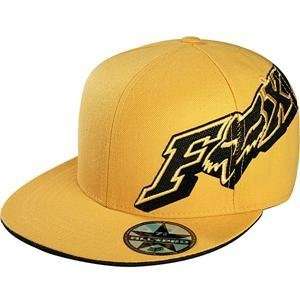  Fox Racing MX4 All Pro Fitted Hat   7 1/4 /Yellow 