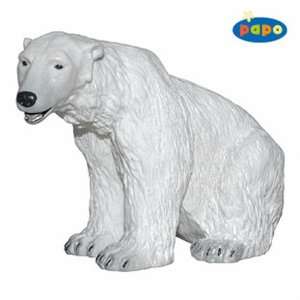  Papo   Sitting Polar Bear Toys & Games