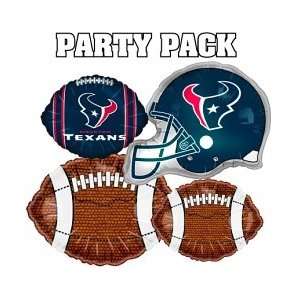 Houston Texans Party Pack Balloons 