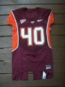 Virginia Tech Hokies GU Football Jersey 40 New Style  
