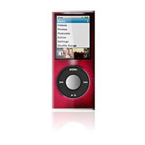  iPod Nano 4G Rmx Mtl Case Red Electronics