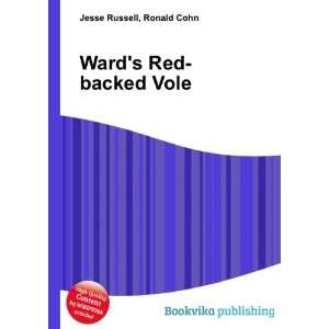  Wards Red backed Vole Ronald Cohn Jesse Russell Books