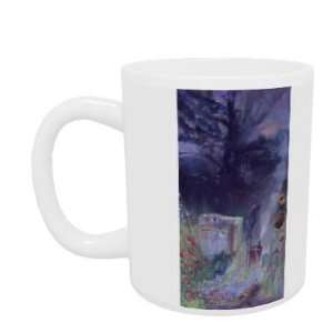 Allotment, 2000 (oil on canvas) by Sophia Elliot   Mug   Standard Size 