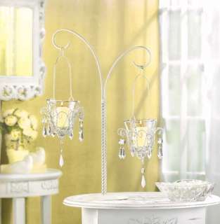   Candle Holder Table Chandelier Centerpieces White Wedding Decor  