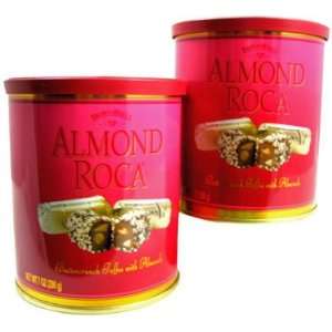 Almond Roca, 8 oz Tin, 3 count  Grocery & Gourmet Food