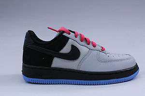   Force 1 Grey Black Pink Blue Authentic Pre School Size Shoes Deadstock