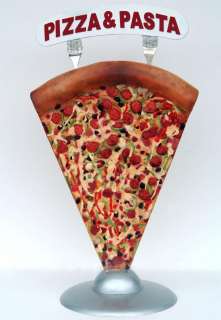 LIFE SIZE Supreme Pizza Slice Pasta Restaurant Display  