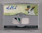 2011 Topps Marquee MICHAEL PINEDA Acclaimed Impressions 4 CLR Patch 