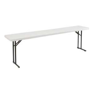   BT1872 18 by 72 inch Plastic Seminar Folding Table