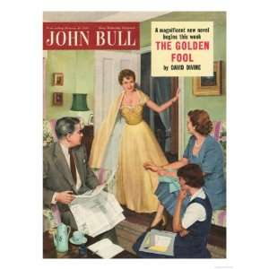  John Bull, Party Magazine, UK, 1954 Premium Poster Print 