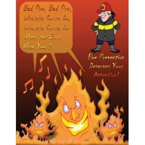 Fire Prevention Safety Poster (18 x 24 inch)  Industrial 