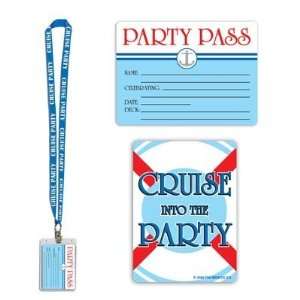  Beistle 57273 Cruise Ship Party Pass   Pack of 12 Toys 