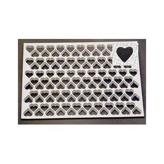 Thermo Cookie Cutting Sheet 1 3/8 Heart 116/Sheet
