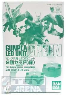 Gundam Gunpla Green LED Unit 2 Piece Set For Model Kits Bandai  