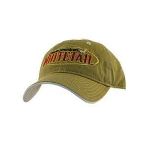  North American Whitetail Hunting Cap ~ Hat ~ Khaki Sports 