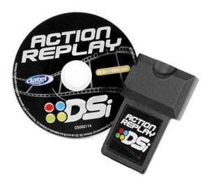 New Action Replay Cheats For DSi DS Lite XL US Version  