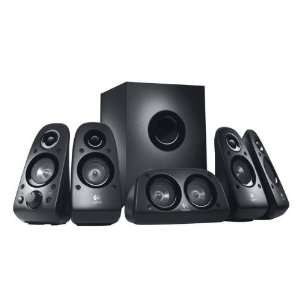 Logitech Z506 5.1 Surround Sound Speakers Black Excellent Performance 