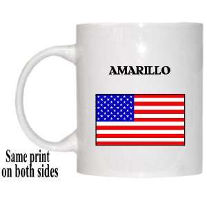  US Flag   Amarillo, Texas (TX) Mug 
