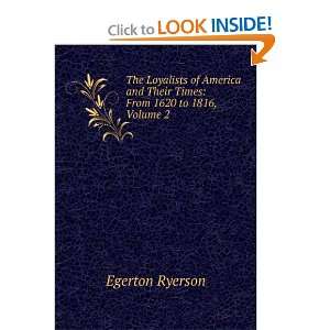   of America and Their Times, Volume 2 Edgerton Ryerson Books
