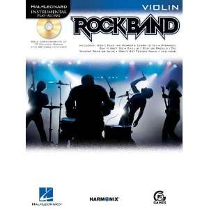  Rock Band   Violin Songbook and CD Package Musical 