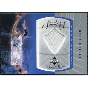  2002/03 Upper Deck Sweet Shot Sweet Swatches #MMS Mike 
