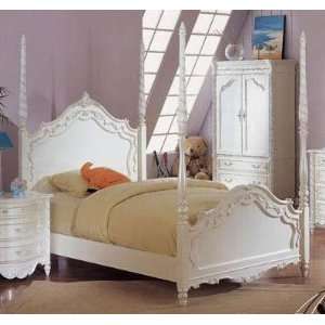  Pearl White Poster Full Canopy   Acme 0998