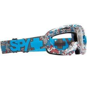   Goggles   One size fits most/Red/White/Blue Snake Skin Automotive