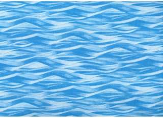 CIRCLE OF LIFE WATER BLUE WAVES~ Cotton Quilt Fabric  