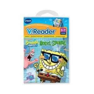  VTech V.Reader Cartridge Sponge Bob   ages 5+ Everything 