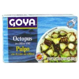 Goya Octopus in Olive Oil 4 oz Grocery & Gourmet Food