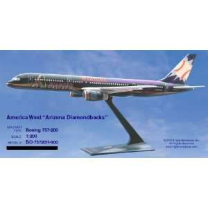  Flight Miniatures America West Diamond Backs 757 200 