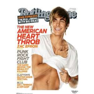  Zac Efron   Poster   Rolling Stone Magazine Cover(size 22 