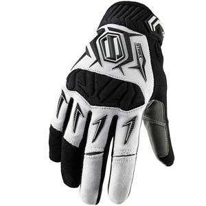  Shift Racing Strike Gloves   2009   Large/White/Black 