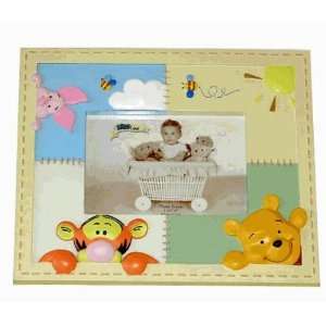  Soft & Fuzzy Pooh Picture Frame Baby